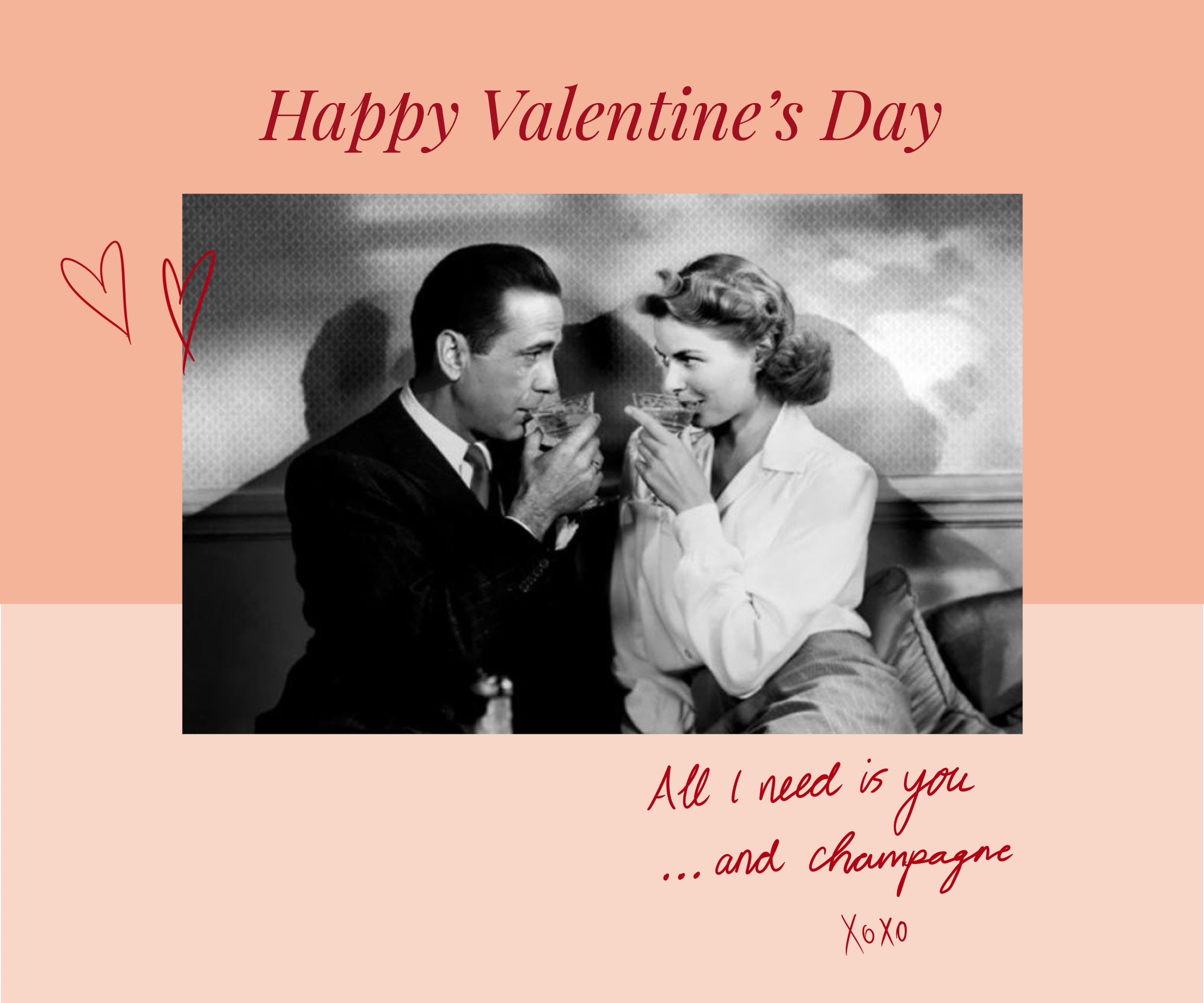Champagne Love Stories - Happy Valentine's Day 2021!